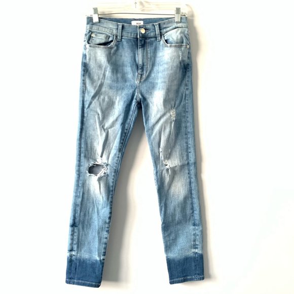 M1858 Alice Ripped High Rise Ankle Jeans - Picture 2 of 10